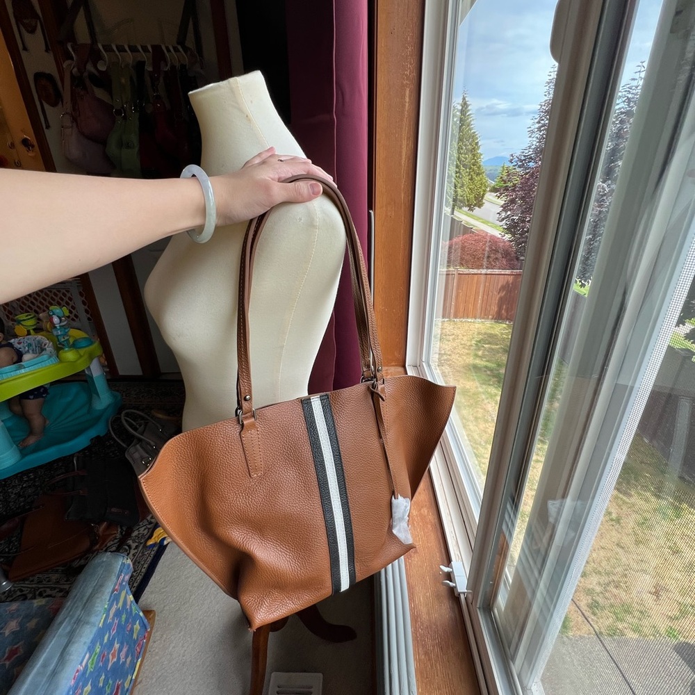 Botkier Brown Leather Tote Bag